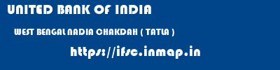 UNITED BANK OF INDIA  WEST BENGAL NADIA CHAKDAH ( TATLA )   ifsc code